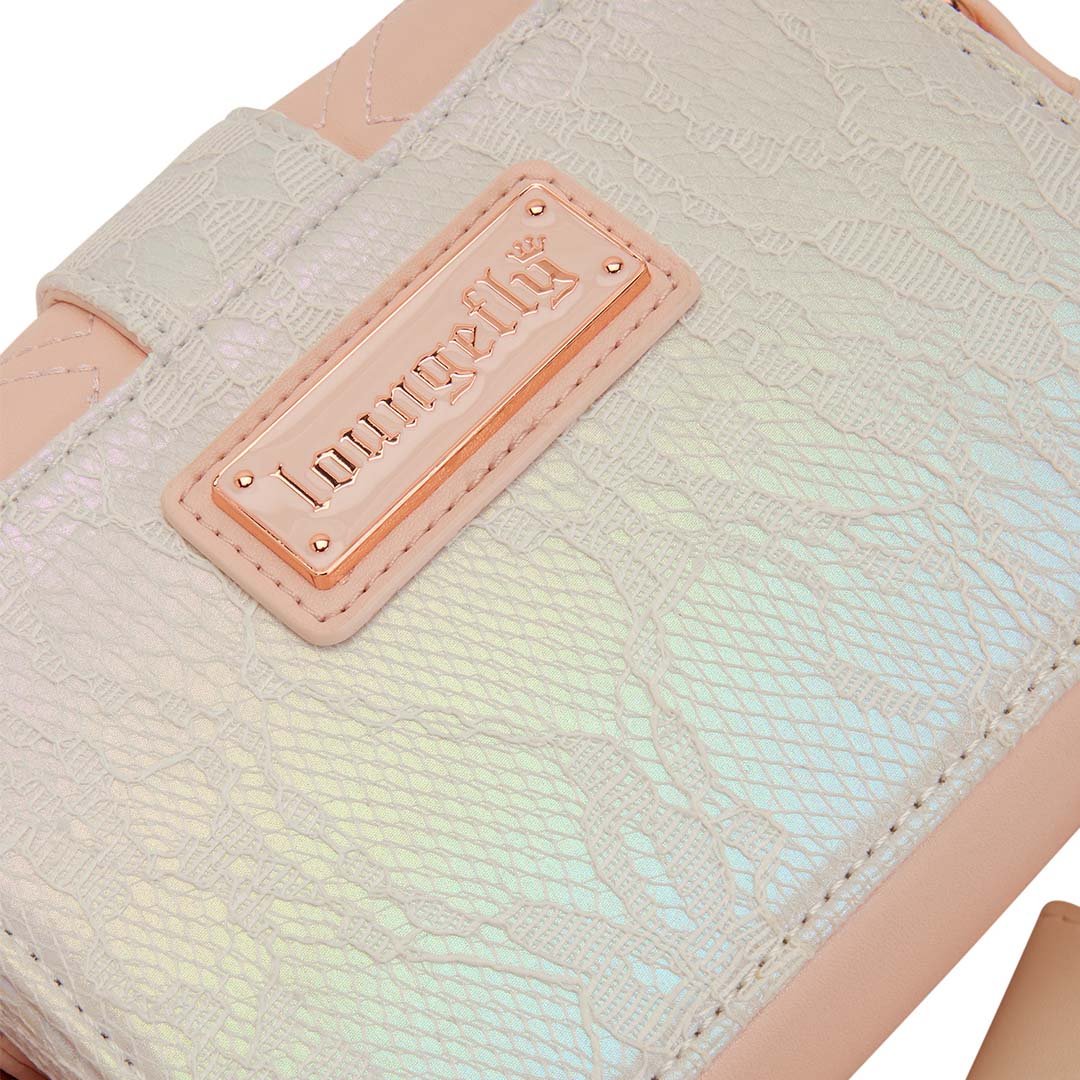 Loungefly Heart Envelope Crossbody Bag with Bag Charm