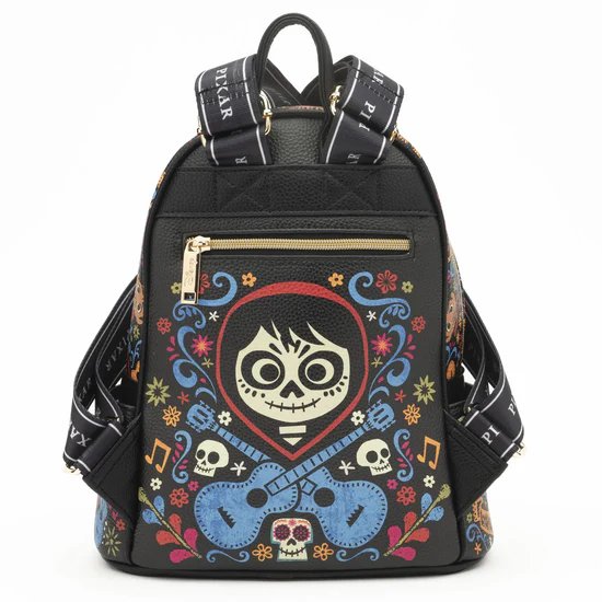 WondaPop Disney's Coco 11" Vegan Leather Mini Backpack - Back