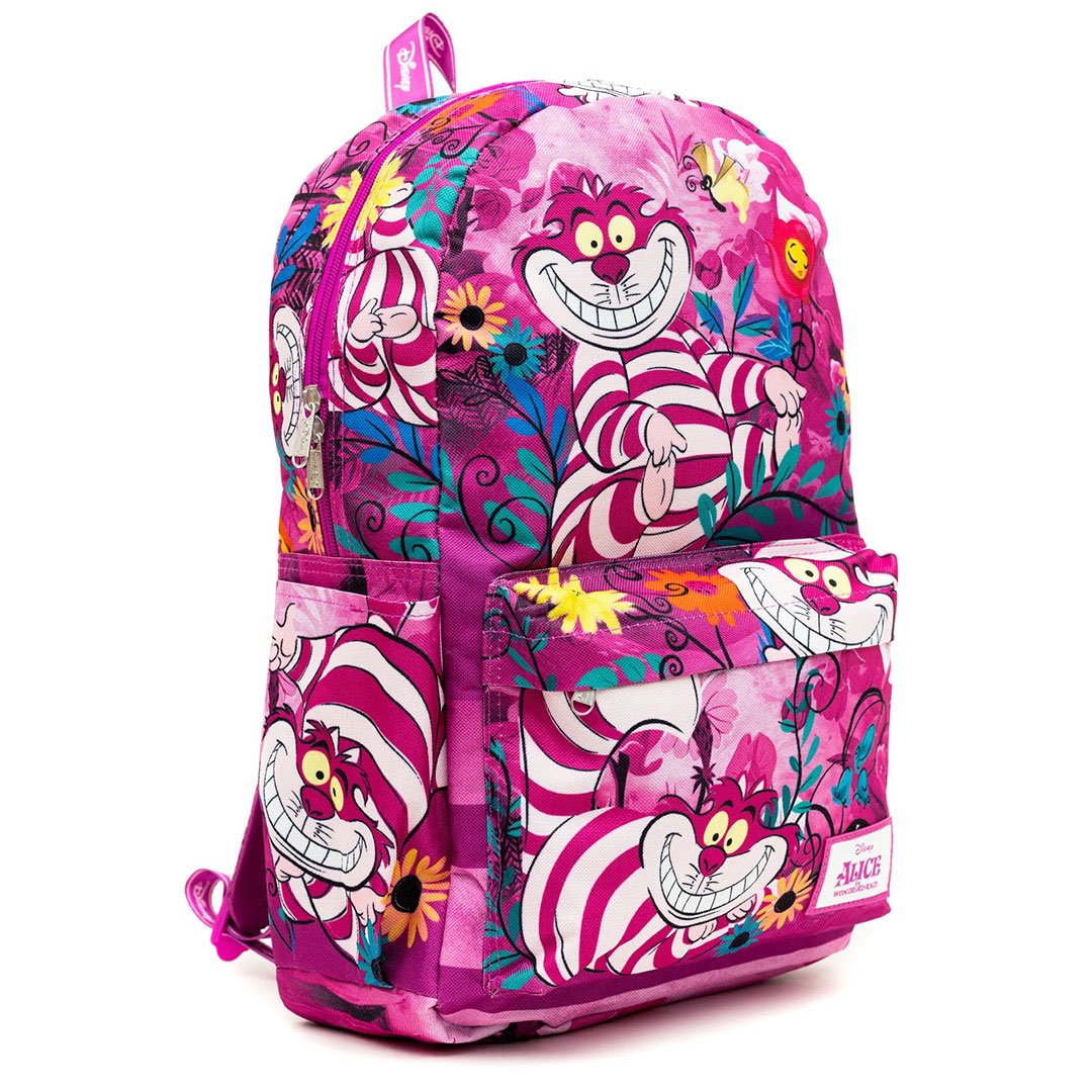 WondaPop Disney Alice in Wonderland Cheshire Cat 17" Full Size Nylon Backpack - Side