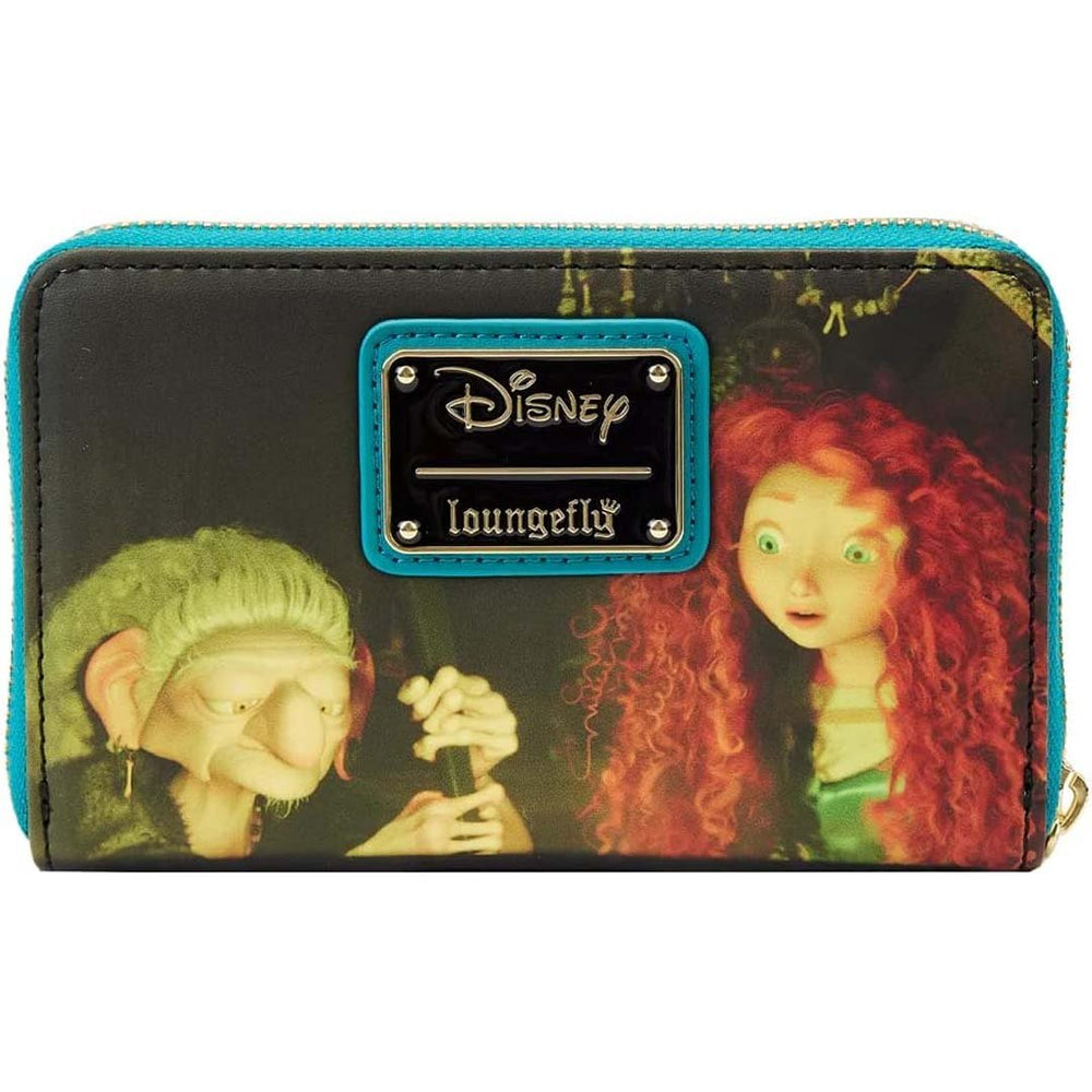 Loungefly Disney Brave Merida Princess Scene Zip-Around Wallet
