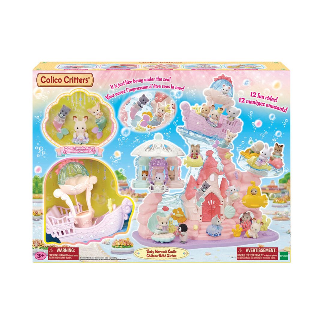 Calico Critters Baby Mermaid Castle
