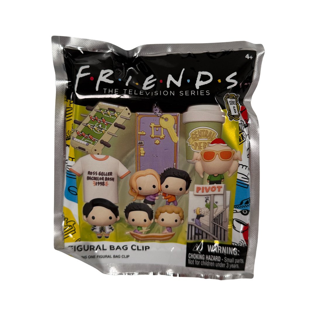 Warner Brothers Friends 3D Foam Bag Clip Series 6 Blind Bag