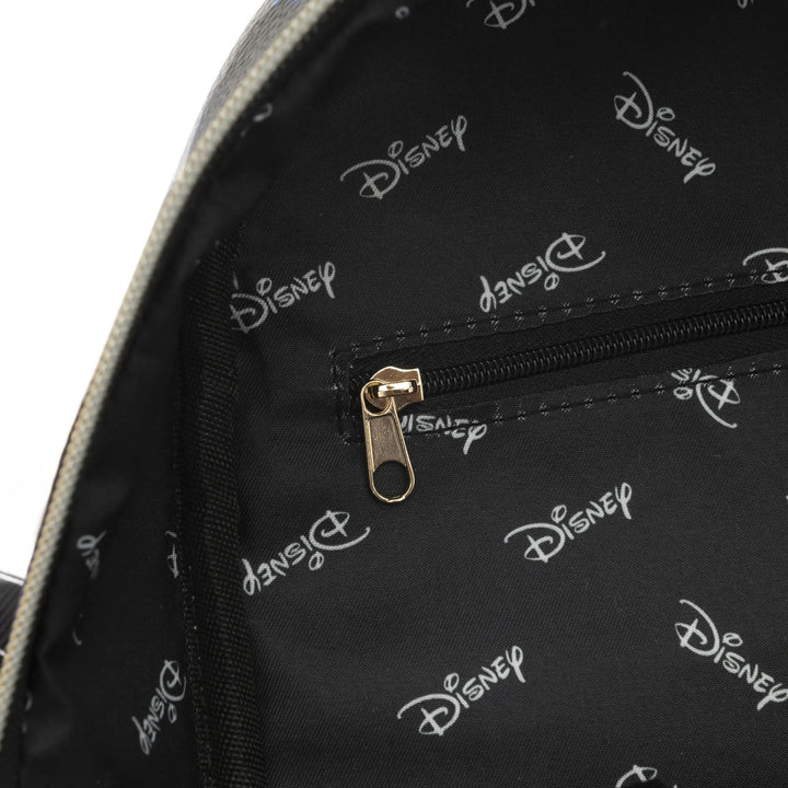 WondaPop Disney Dr. Facilier 11" Vegan Leather Mini Backpack - Lining