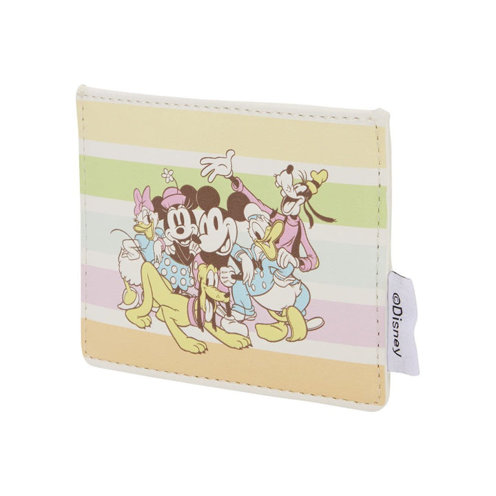 Loungefly Disney Mickey &amp; Friends Rainbow Stripes Card Holder