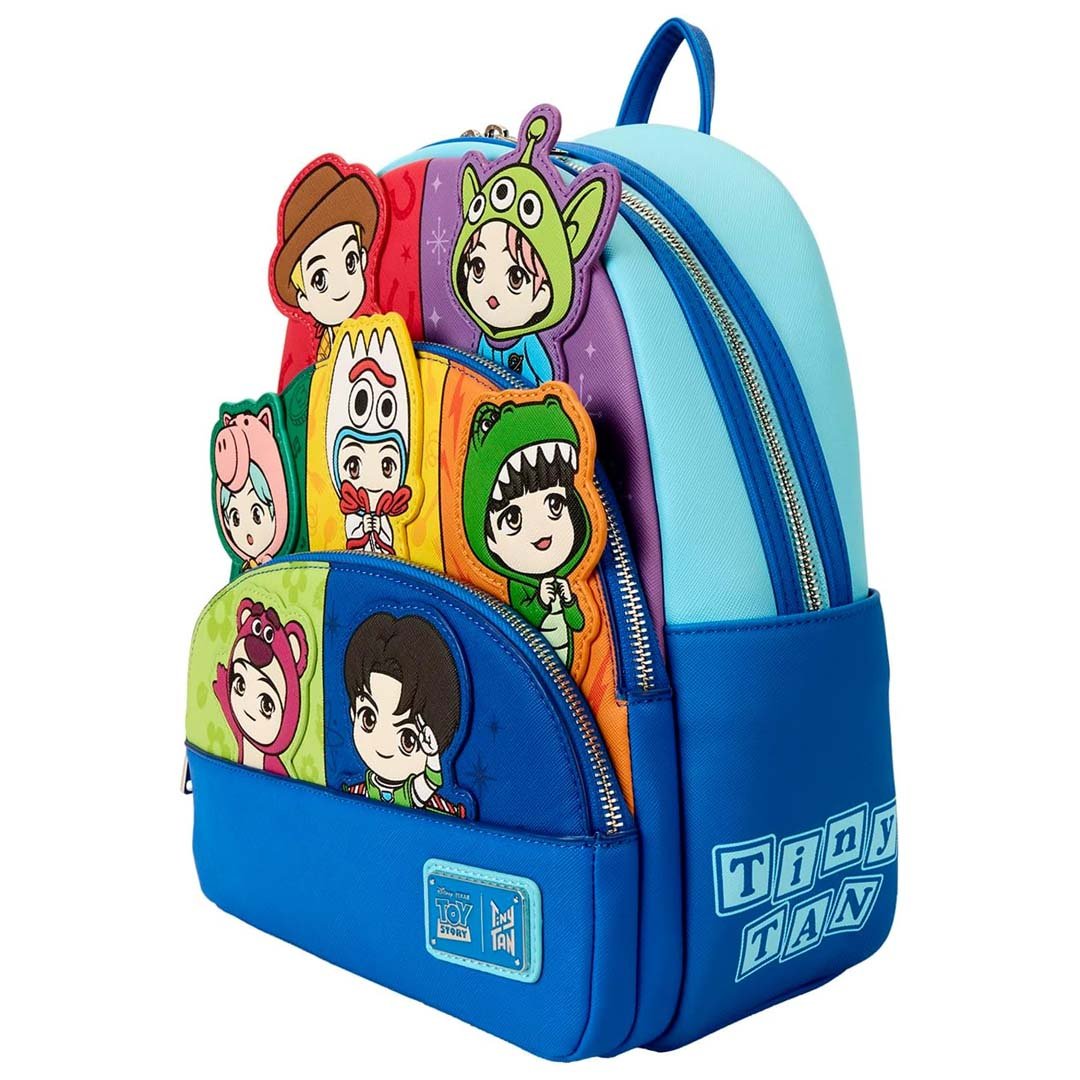 【リクエスト出品】Loungefly BTS Toy Story バックパック Loungefly TinyTAN X Disney Pixar Toy Story Mini Backpack