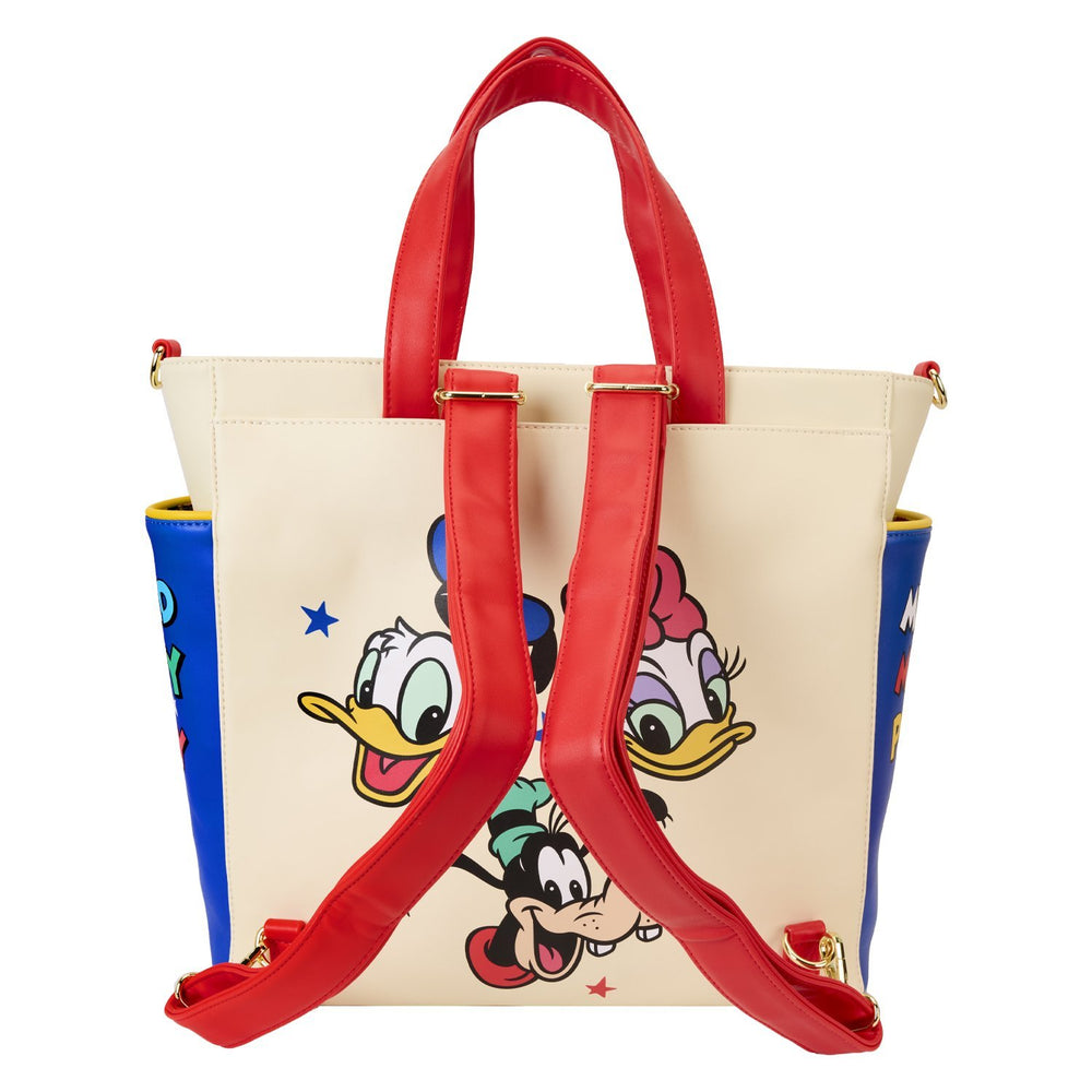 Loungefly Disney Mickey & Friends Classic Convertible Backpack & Tote Bag