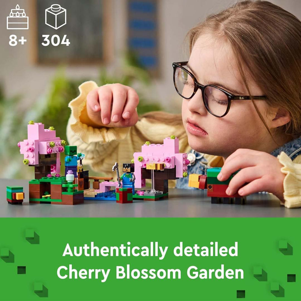 LEGO Minecraft The Cherry Blossom Garden (21260)