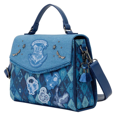 Loungefly Warner Bros Harry Potter Denim Crossbody Bag