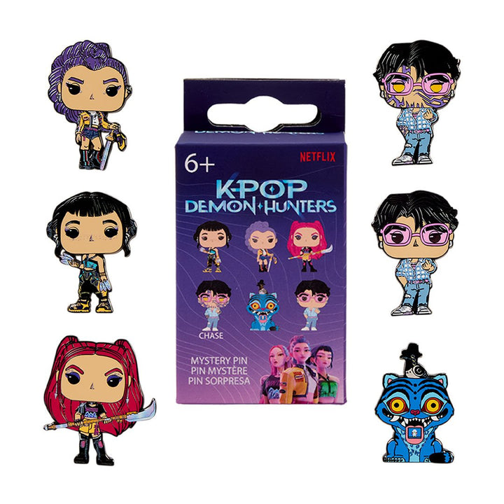 Funko Pop! By Loungefly K-Pop Demon Hunters Mystery Box Pin
