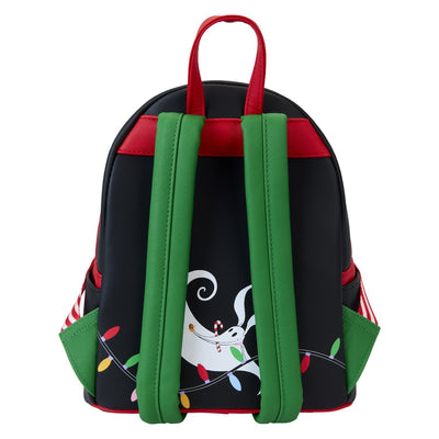 Loungefly Disney The Nightmare Before Christmas Jack Wrapped In Lights Light Up Glow Mini Backpack