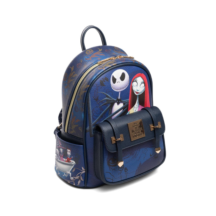 Wondapop Disney The Nightmare Before Christmas Nightmares Do Come True 11" Vegan Leather Mini Daypack