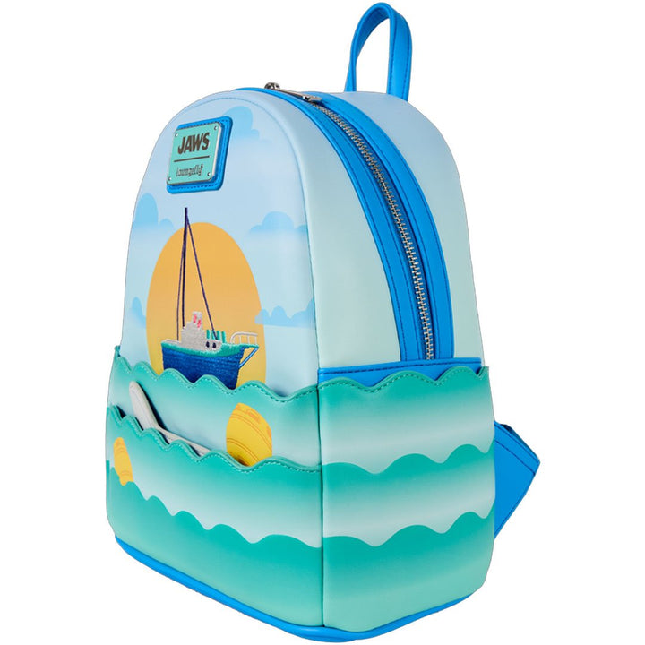 Loungefly Universal Jaws 50th Anniversary Mini Backpack
