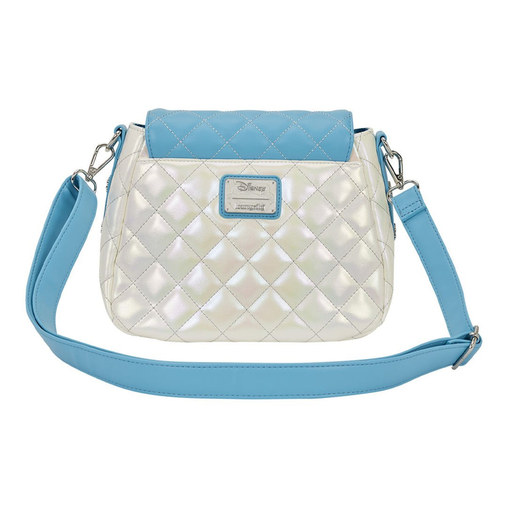 Loungefly Disney Frozen Princess Elsa Pearlescent Crossbody Bag