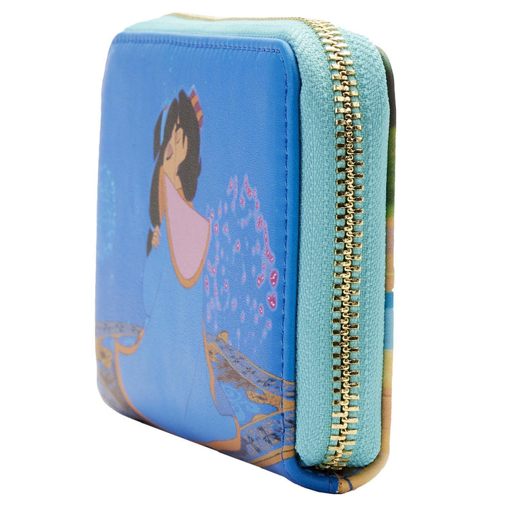 Loungefly Disney Jasmine Princess Series Zip-Around Wallet