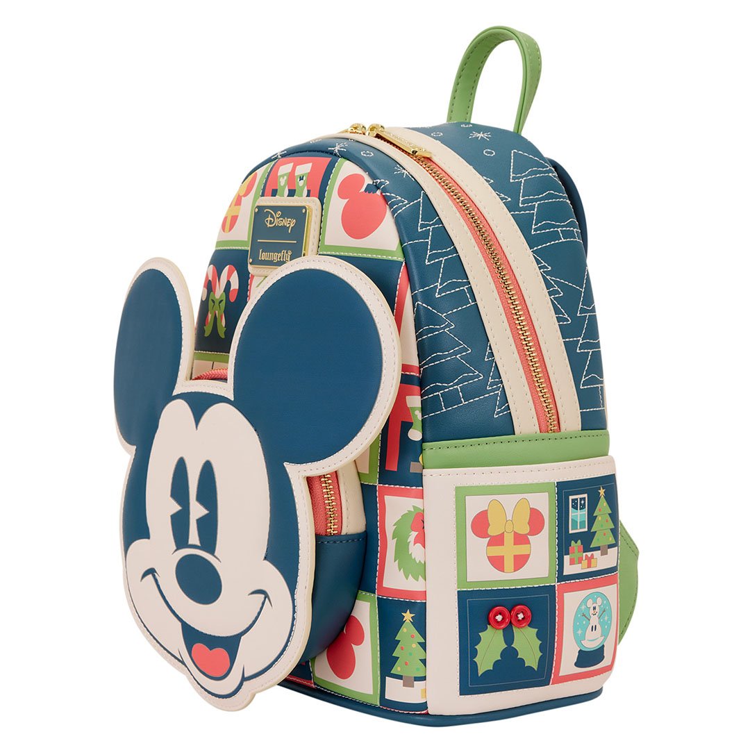 Loungefly Disney Mickey Mouse Holiday Mini Backpack