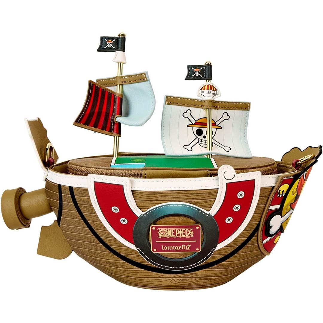 Loungefly Toei One Piece Thousand Sunny Ship Figural Crossbody Bag