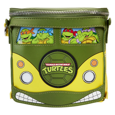 Loungefly Nickelodeon TMNT 40th Anniversary Party Wagon Figural Crossbody - Front of Vehicle