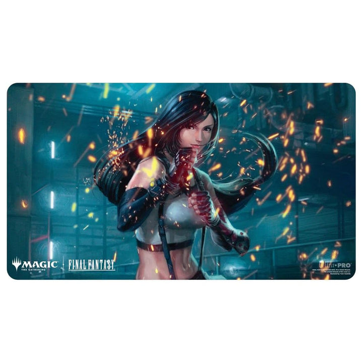 Ultra PRO - Final Fantasy x Universes Beyond Tifa, Martial Artist Playmat for Magic: The Gathering