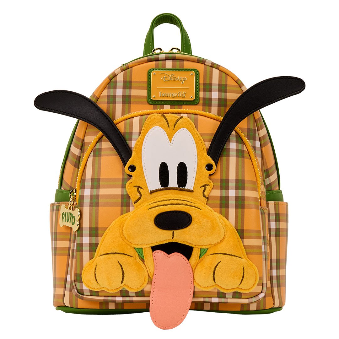 Loungefly Disney Pluto 95th Anniversary Mini Backpack