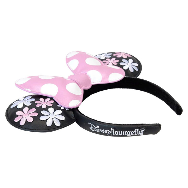 Loungefly Disney Minnie Mouse Floral Rock the Dots Headband