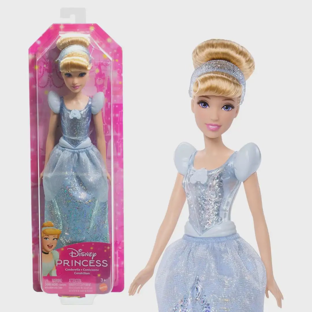 Mattel Disney Princess Cinderella Fashion Doll