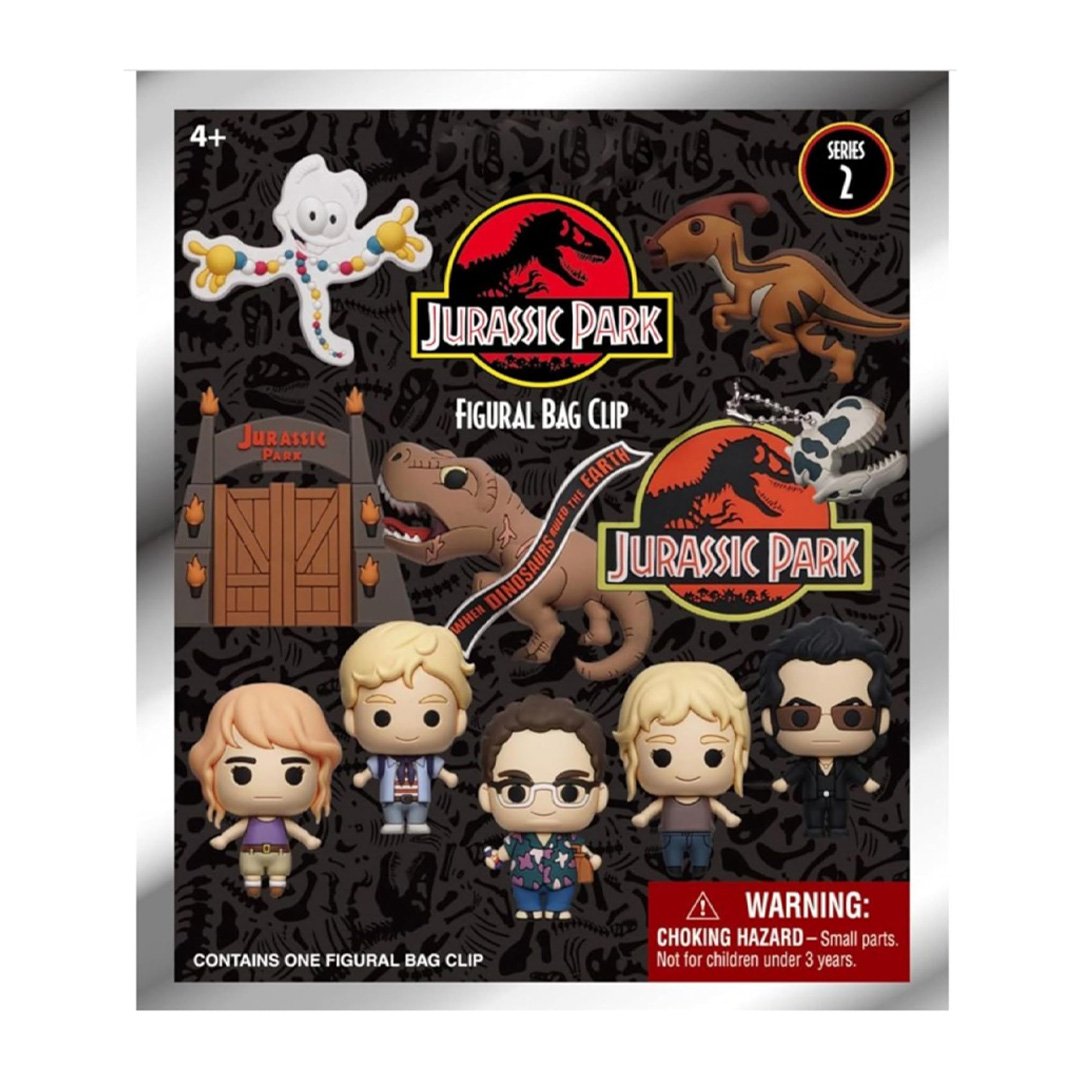Universal Jurassic Park 3D Foam Bag Clip Series 2 Blind Bag