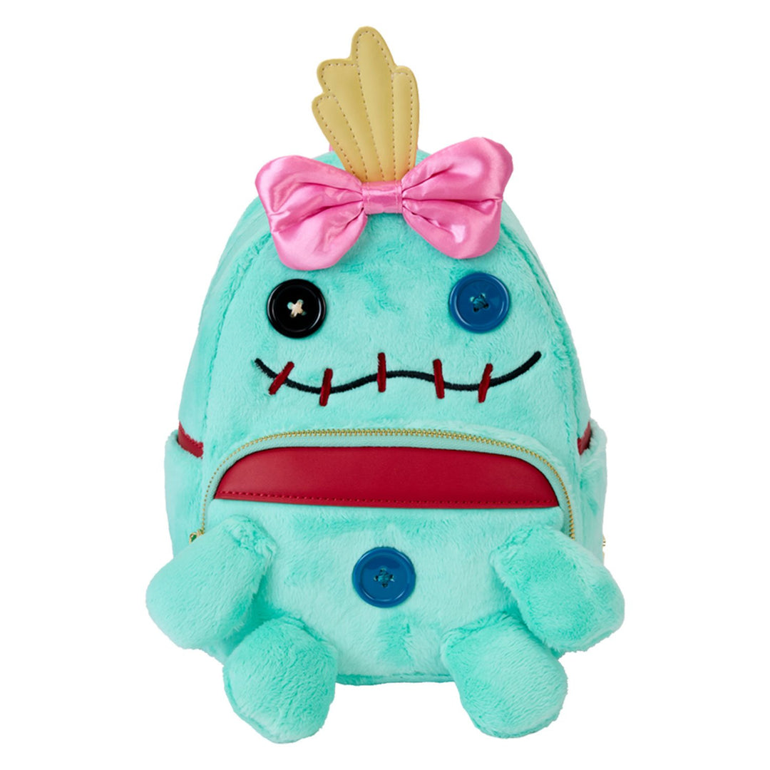 Loungefly Disney Lilo &amp; Stitch Scrump Plush Cosplay Mini Backpack