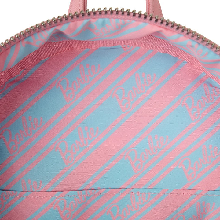 Loungefly Mattel Classic Barbie Terry Cloth Mini Backpack
