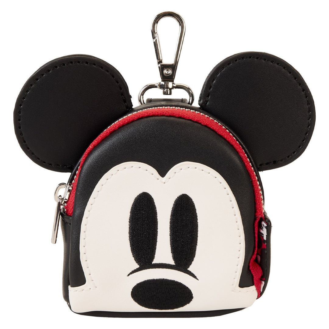 671803530188 - Loungefly Pets Disney Mickey Mouse Cosplay Treat &amp; Disposable Bag Holder - front  