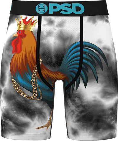 PSD Men's Cocky Boxer Briefs - 3-Pack - Rooster Briefs