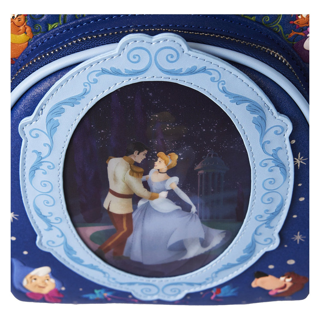 Loungefly Disney Cinderella 75th Anniversary Royal Ball Lenticular Mini Backpack