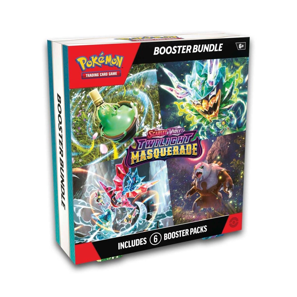Pokemon TCG: Scarlet and Violet Twilight Masquerade Booster Bundle Card Game - Front of box