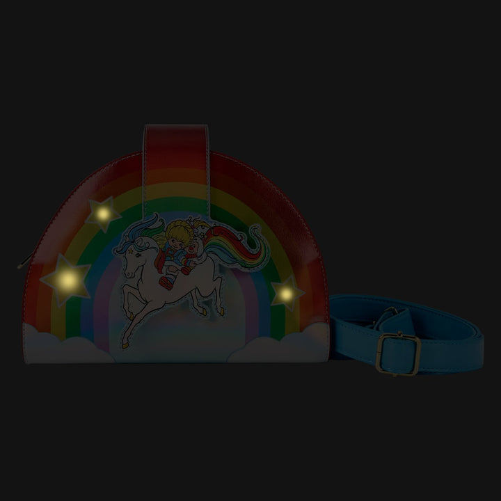 Loungefly Hallmark Rainbow Brite™ &amp; Starlite Rainbow Light Up Figural Crossbody Bag