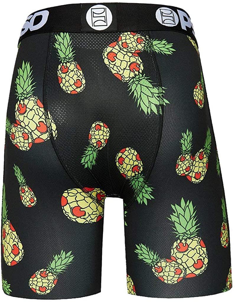 Black / Pineapple Pizza PSD Underwear Men&