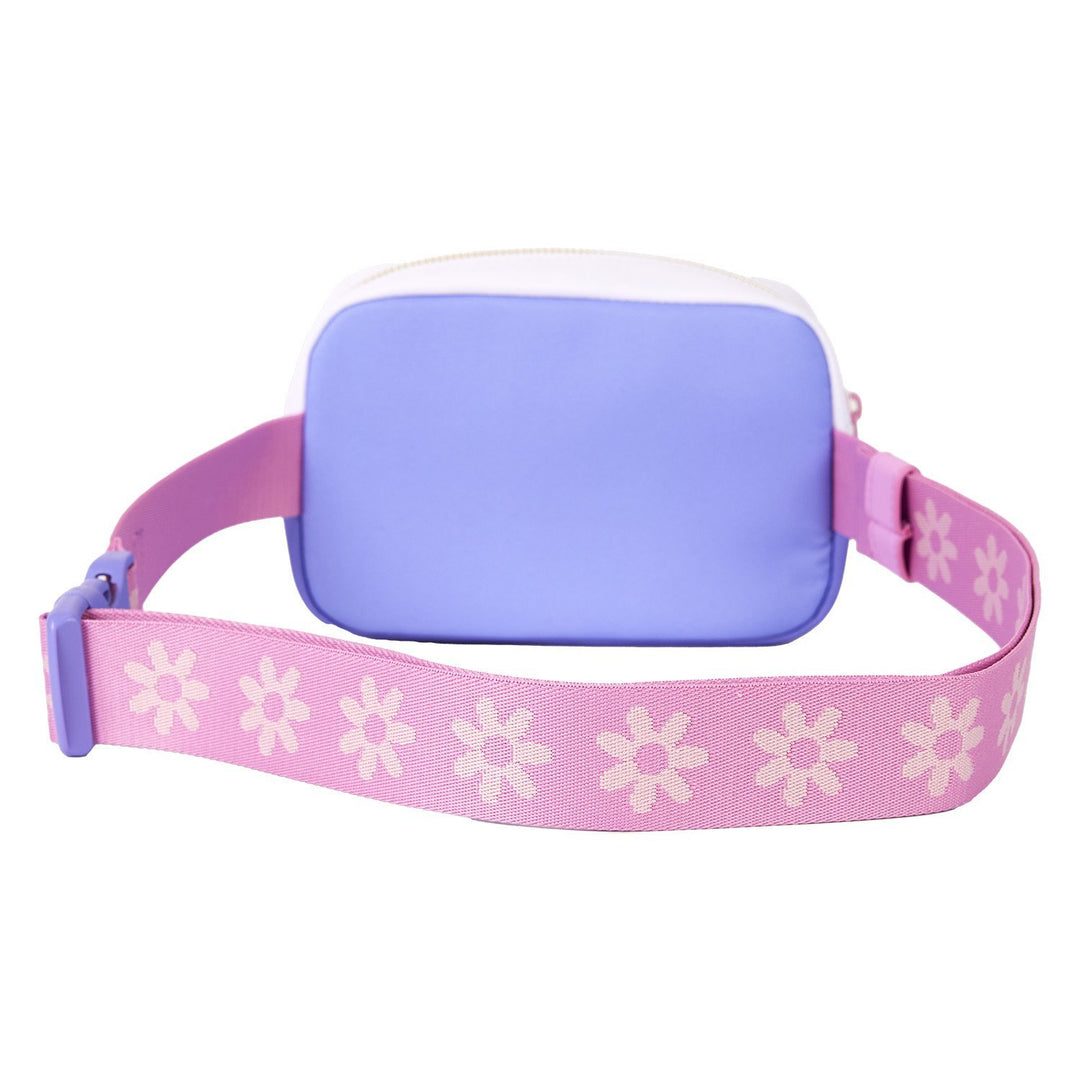 Loungefly Disney Daisy Duck 85th Anniversary Nylon Sling Crossbody Bag with Coin Bag