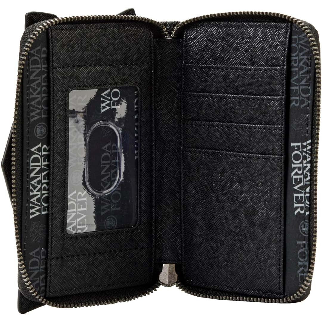 Loungefly Marvel Black Panther Wakanda Forever Zip-Around Wallet