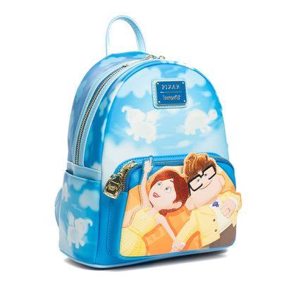 Loungefly Disney Pixar Up Glow In The Dark Carl and Ellie In The Clouds Mini Backpack – 707 Street Exclusive
