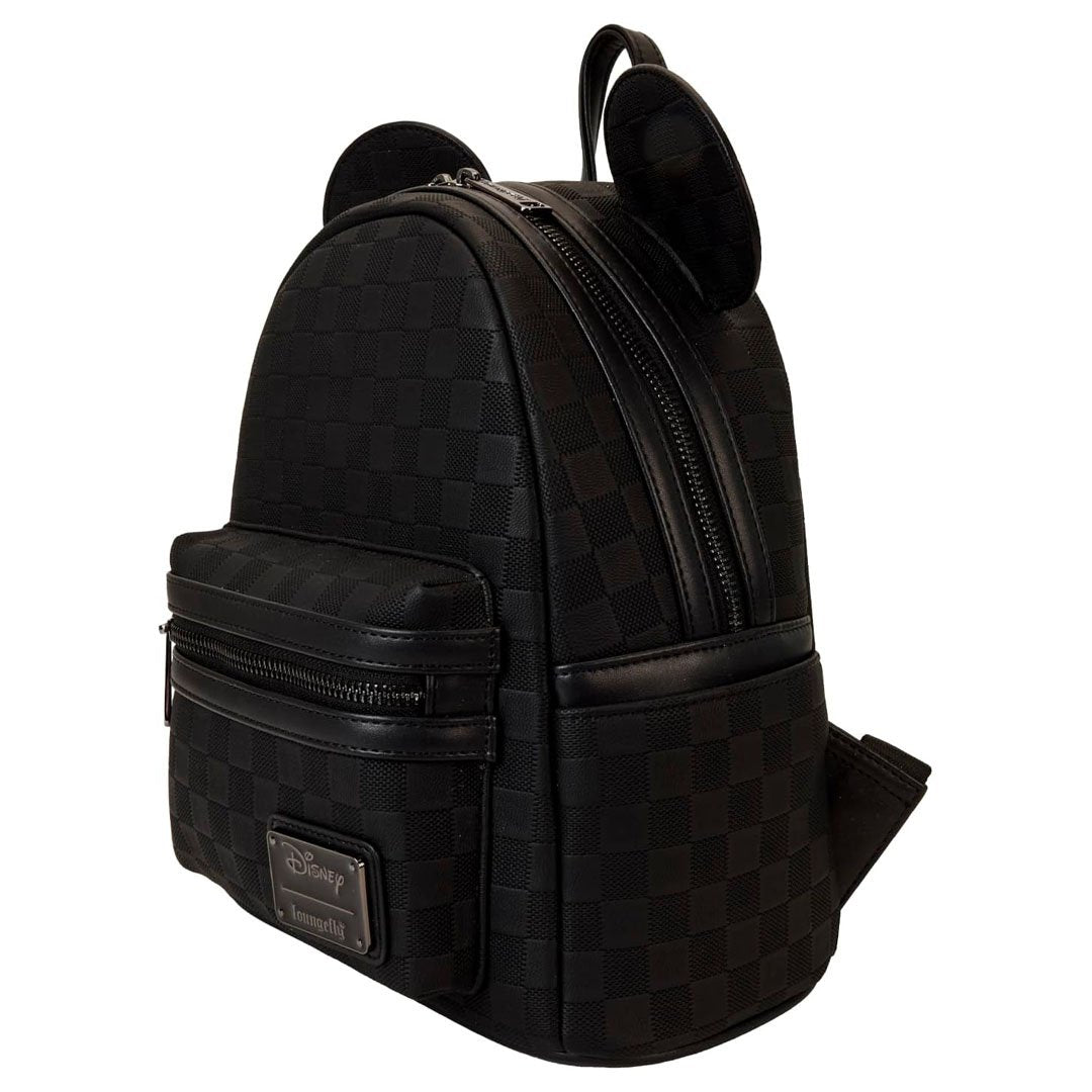Loungefly Disney Mickey Mouse Checkered Texture Mini Backpack