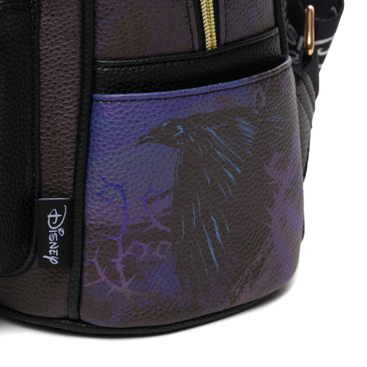Wondapop Disney Villains Maleficent 11" Vegan Leather Fashion Mini Backpack