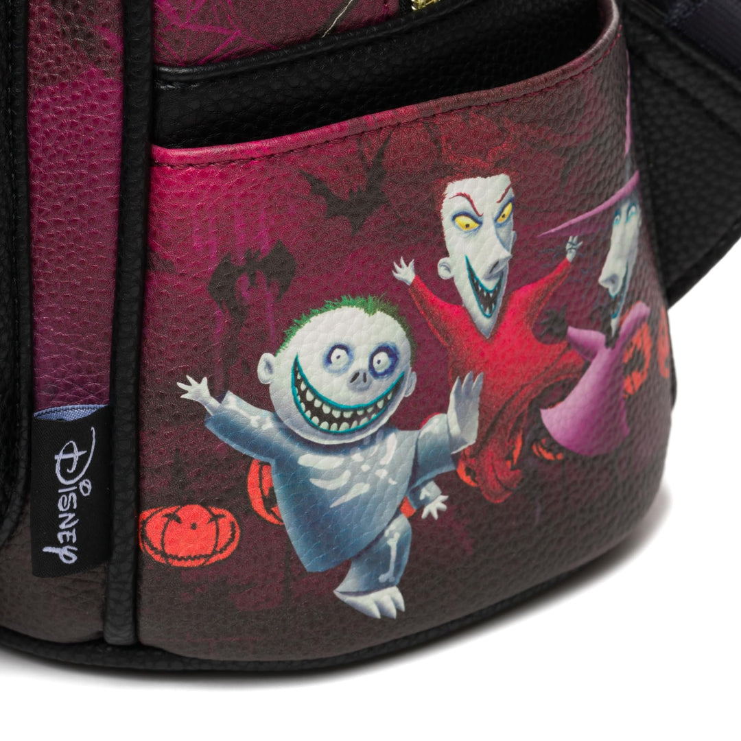 WondaPop Disney Nightmare Before Christmas Jack and Sally 11" Mini Backpack
