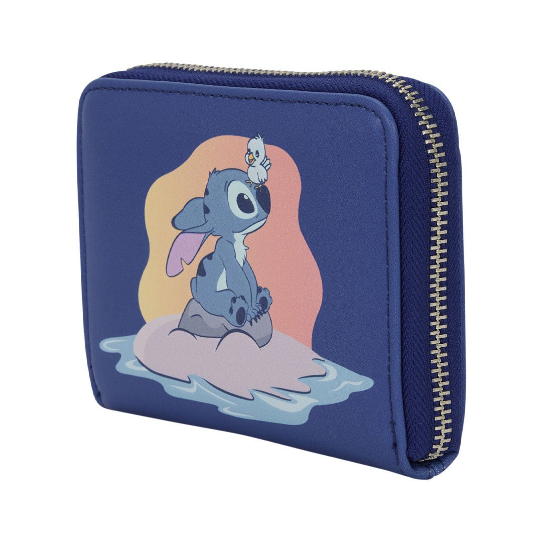 Loungefly Disney Lilo and Stitch Animal Friends Zip Around Wallet