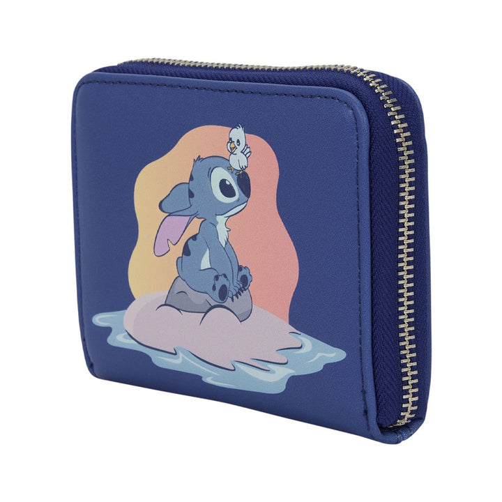 Loungefly Disney Lilo and Stitch Animal Friends Zip Around Wallet