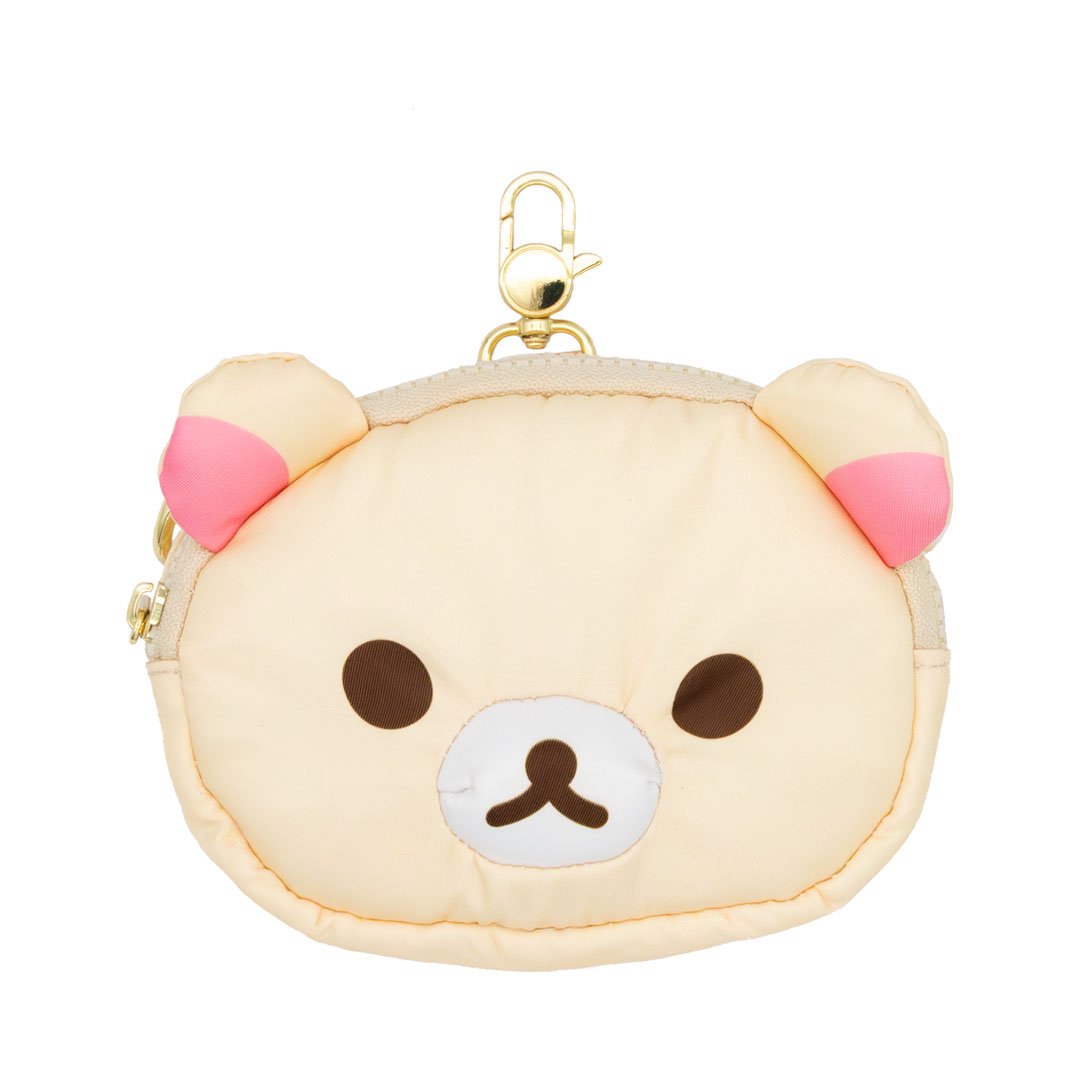 Whatever Makes You Happy Rilakkuma Kirolakkuma Padded Nylon Crossbody with Strap