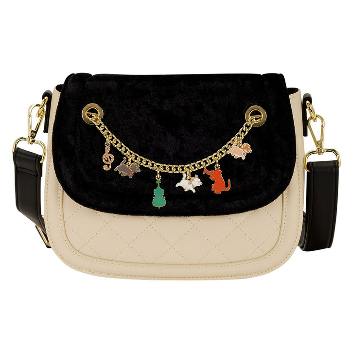 Loungefly Disney Aristocats Charm Crossbody Bag