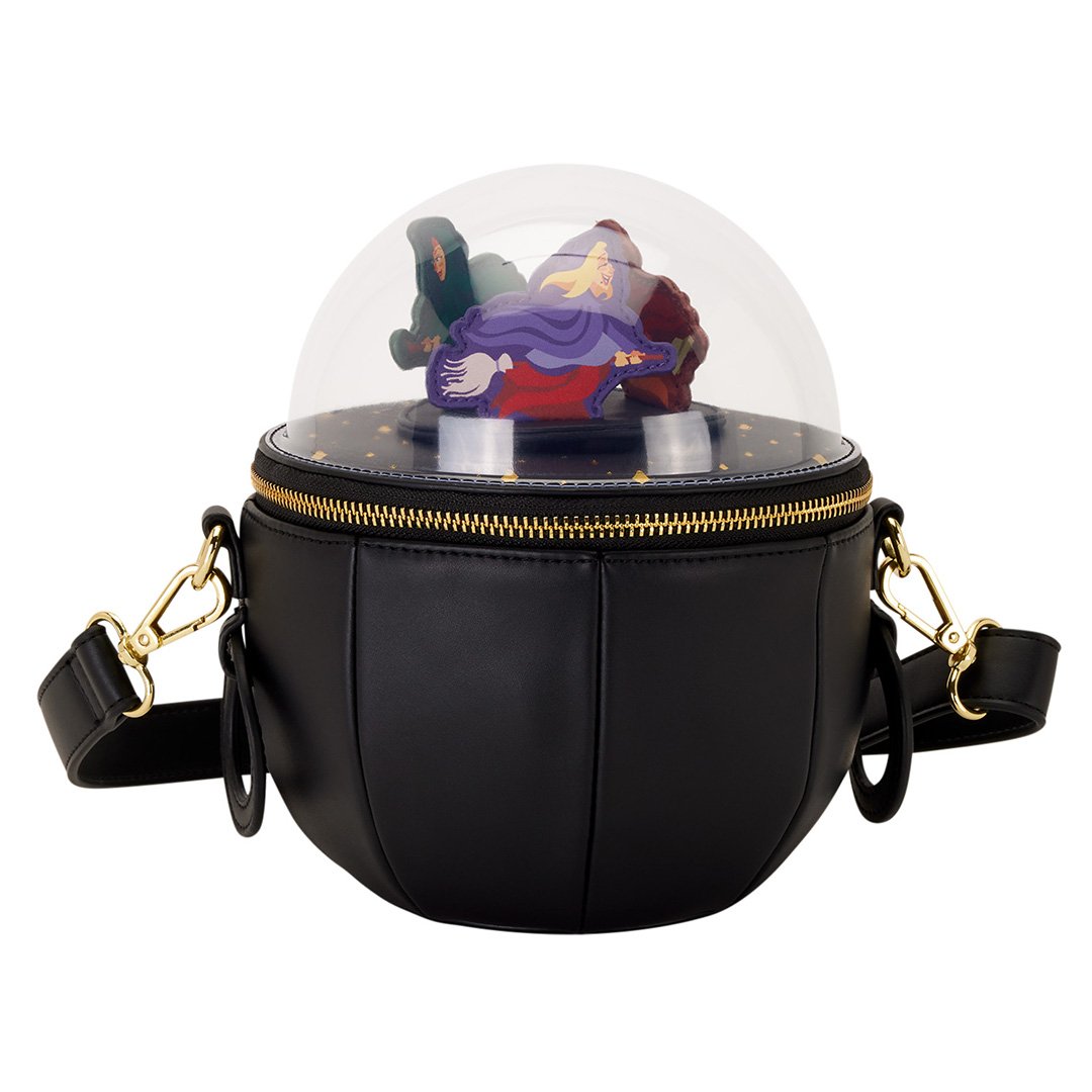 Loungefly Disney Hocus Pocus Sanderson Sisters Flying Dome Crossbody Bag