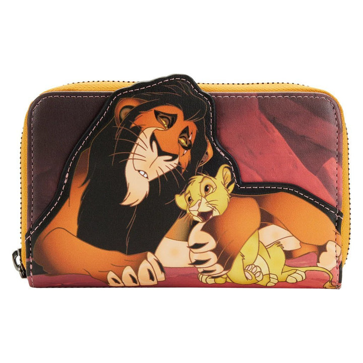 Loungefly Disney Lion King Villains Scene Scar Zip-Around Wallet