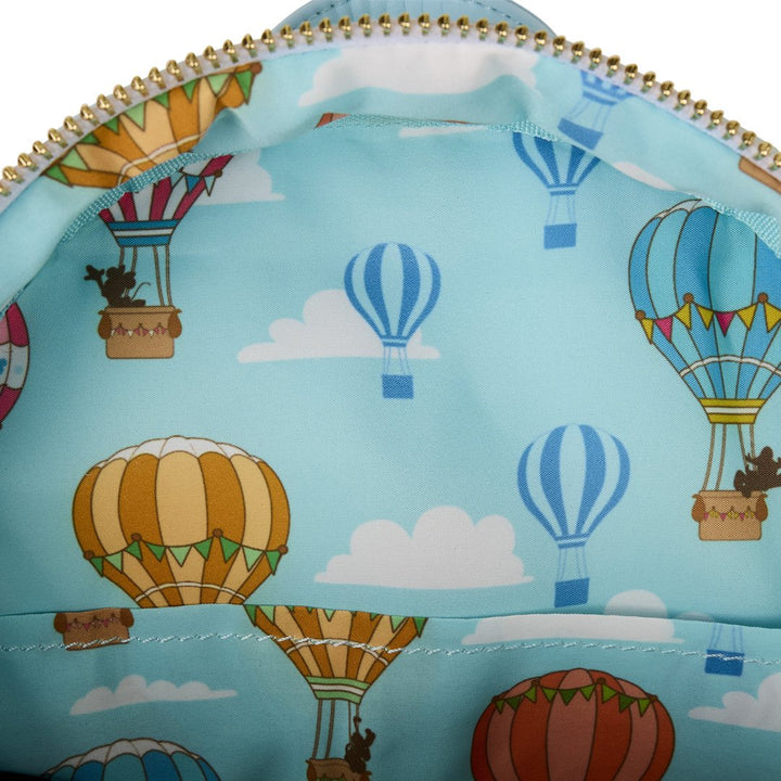 Loungefly Disney Mickey &amp; Friends Hot Air Balloon Mini Backpack