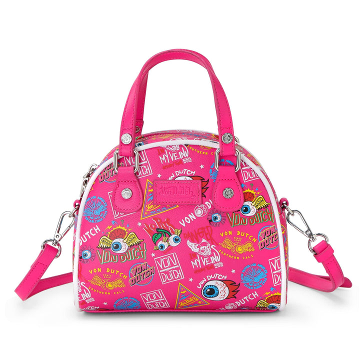 Von Dutch Womens Jax Bowling Bag – Stylish Women&