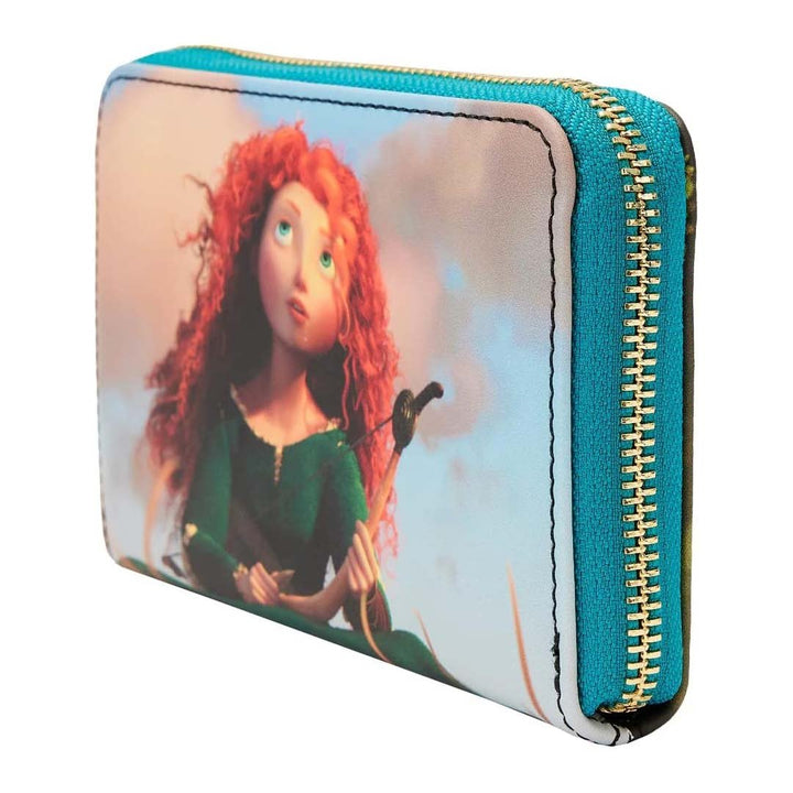 Loungefly Disney Brave Merida Princess Scene Zip-Around Wallet