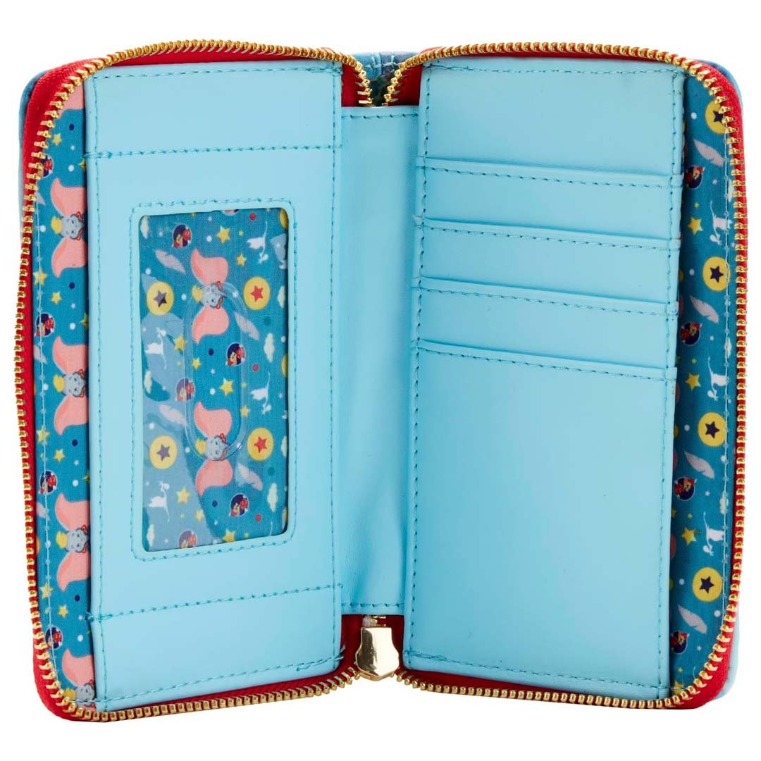 Loungefly Disney Dumbo Book Series Zip-Around Wallet
